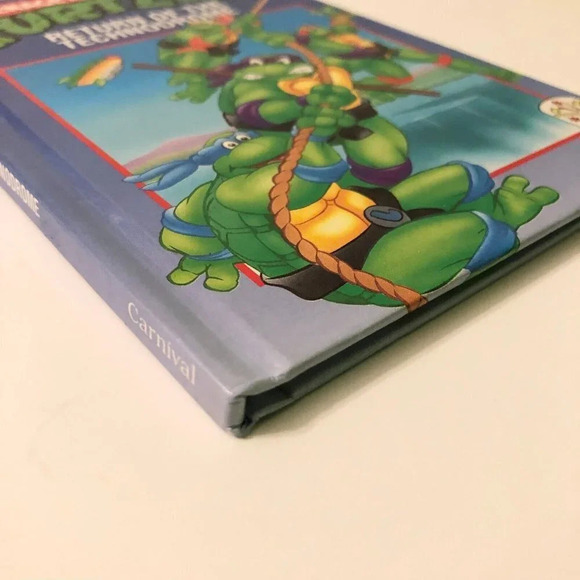 1990 TMNT Teenage Mutant  Ninja Turtle Return of the Technodrome Book - Picture 4 of 13